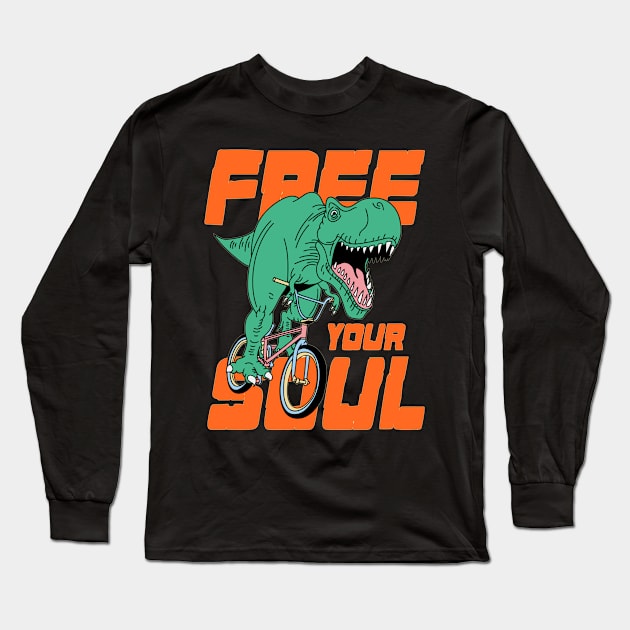 Free your soul Long Sleeve T-Shirt by Ritvik Takkar